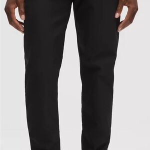 Lululemon Men's Black ABC Slim Fit warpstreme pants